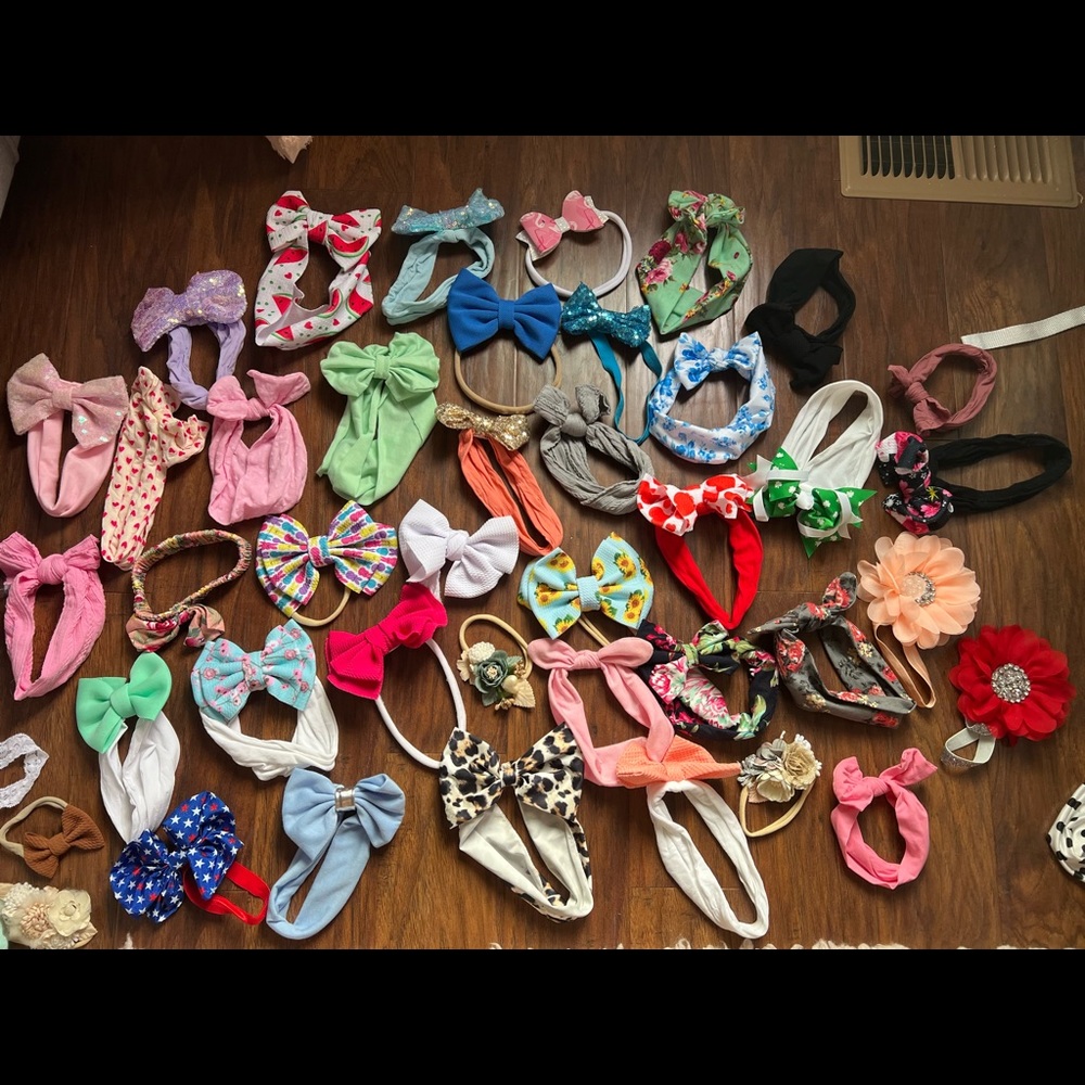 Baby headband bows